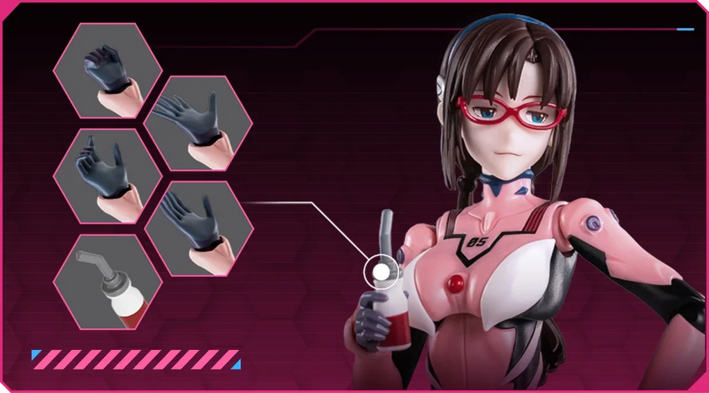 Evangelion - Mari Makinami Illustrious Fantastics Series Action Figure Blokees