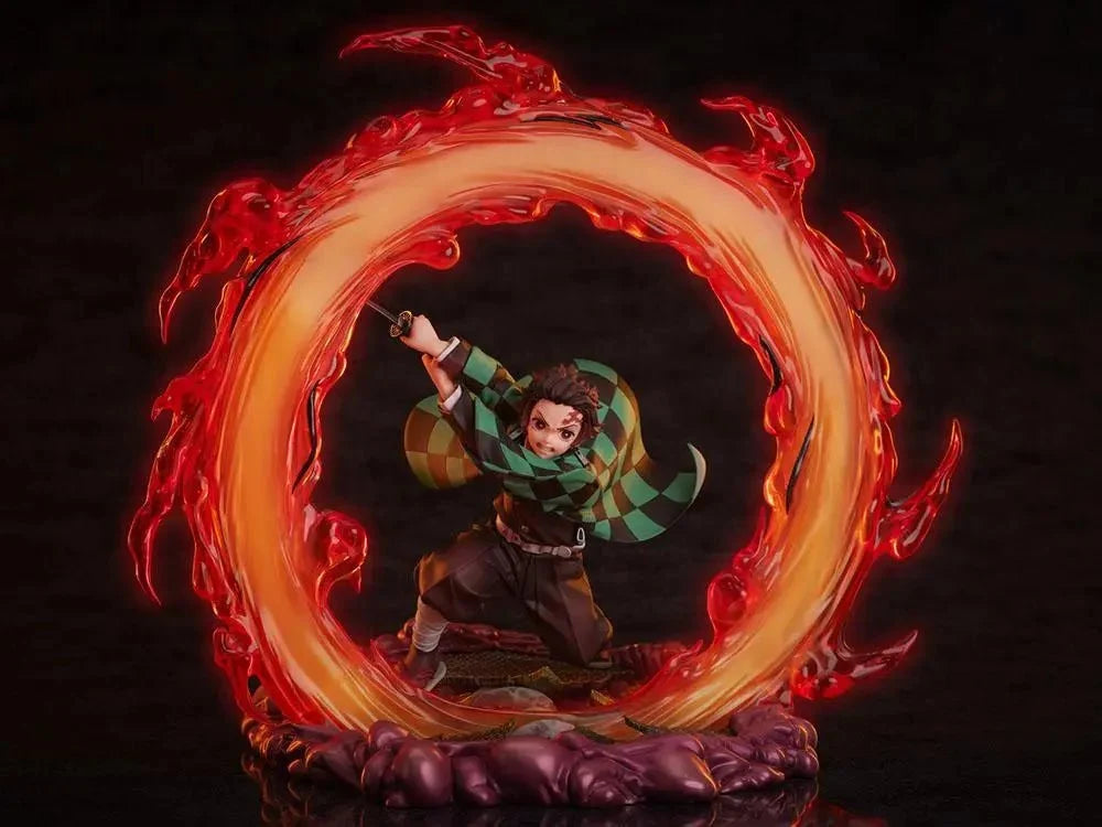 Demon Slayer: Kimetsu No Yaiba - Tanjiro Kamado Hinokami Kaguya Clear Blue Sky 1/8 Scale Figure Aniplex
