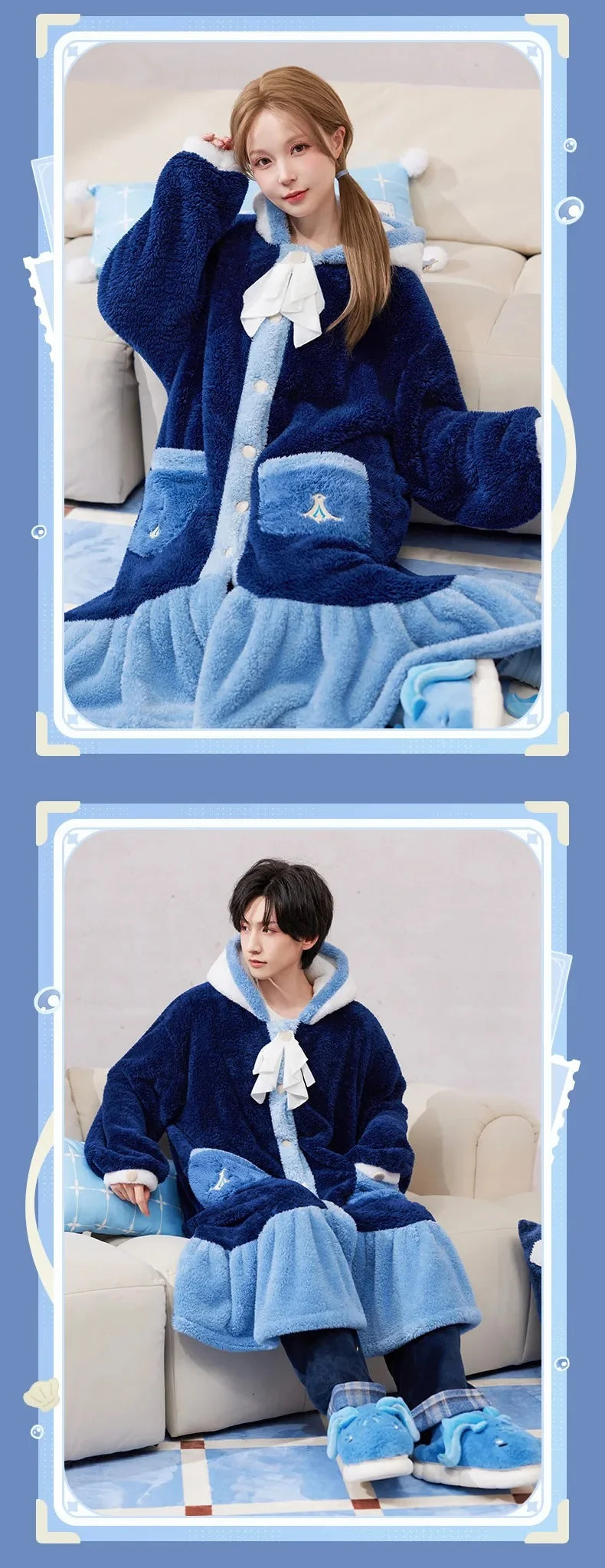 Genshin Impact - Neuvillette Impression Home Robe miHoYo