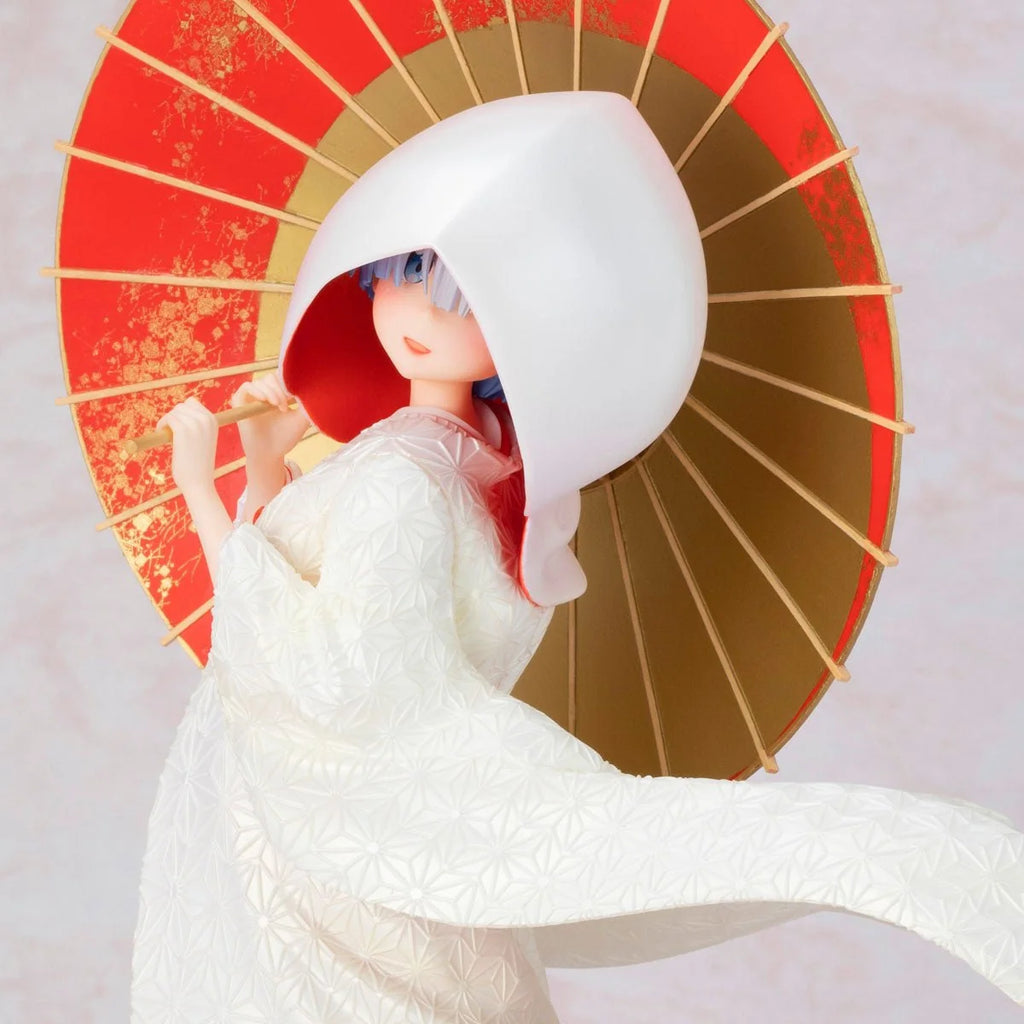 Re:Zero -Starting Life In Another World - Rem (Shiromuku Ver.) re-run 1/7 Scale Figure FuRyu Corporation