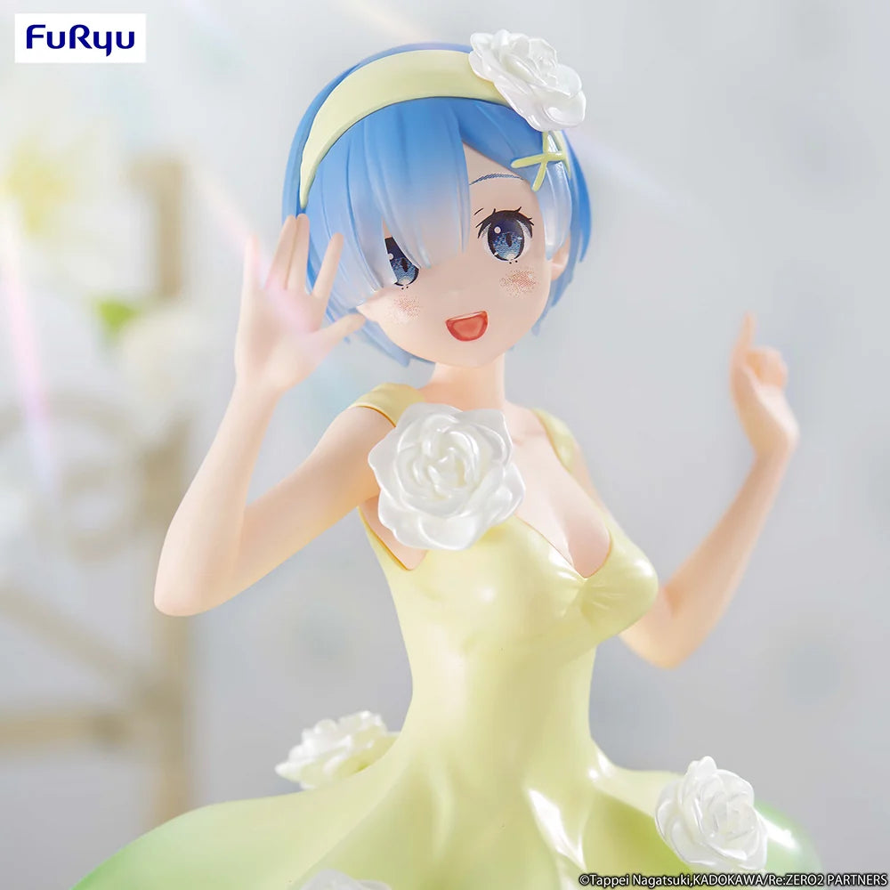 Re:ZERO Starting Life in Another World - Rem(Flower Dress Ver.) Trio-Try-iT Prize Figure FuRyu Corporation