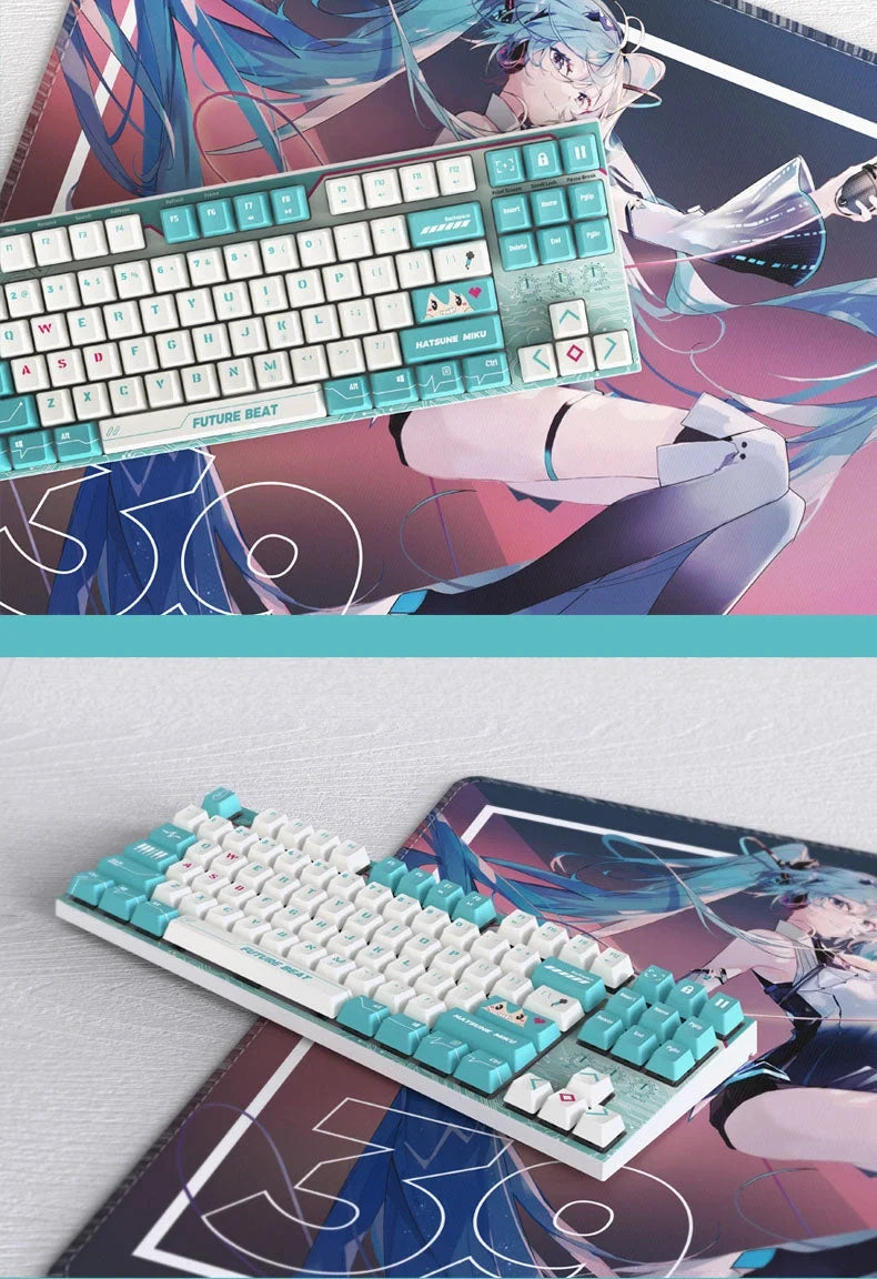 Hatsune Miku - Future Beat Varmilo Mechanical Keyboard Moeyu