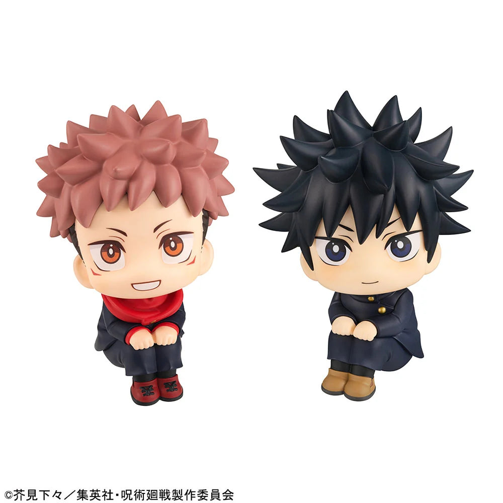 Jujutsu Kaisen - Yuji Itadori (Laugh Ver.) & Megumi Fushiguro (Smile Ver.) Set [with gift] Mini Figure MegaHouse