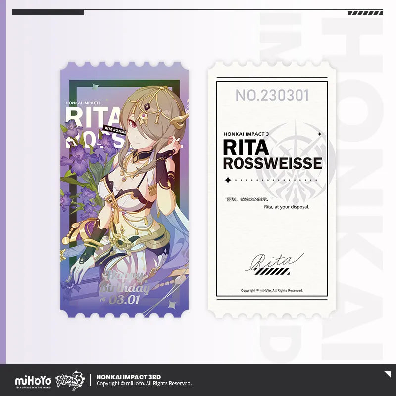 Honkai Impact 3rd - Rita 2023 Birthday Gift Box miHoYo