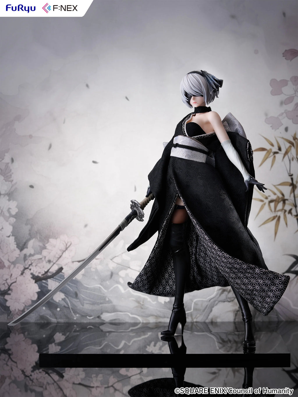 NieR:Automata Ver1.1a - 2B (Japanese Doll) 1/4 Scale Figure Furyu