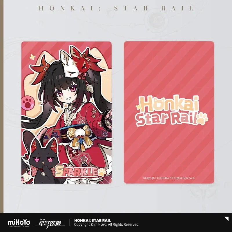 Honkai: Star Rail - Little Cat Series Chibi Laser Ticket miHoYo