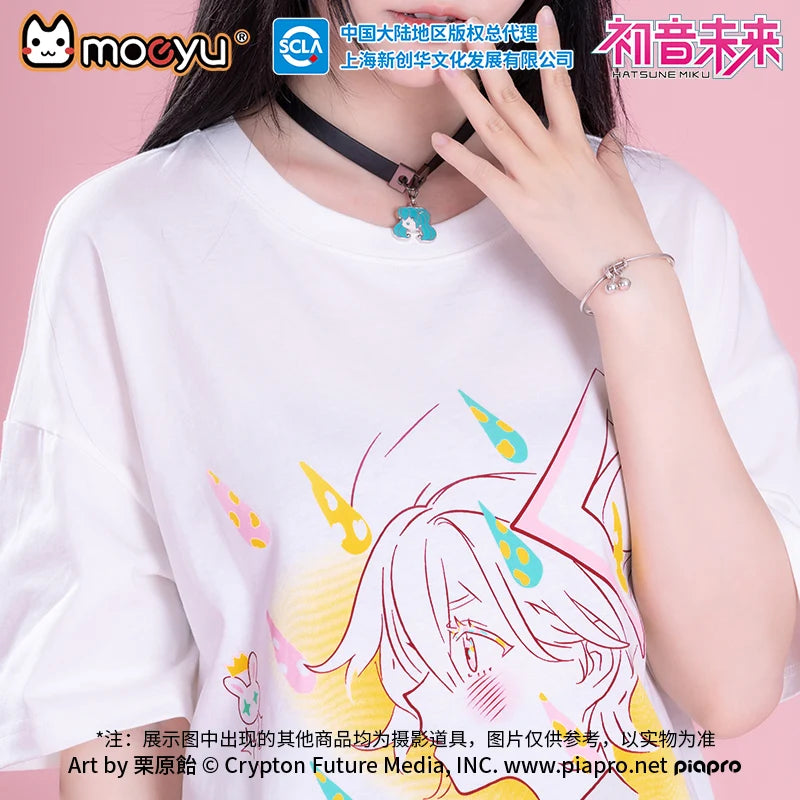 Hatsune Miku - Hatsune Miku Psywave Invasion T-Shirt Moeyu