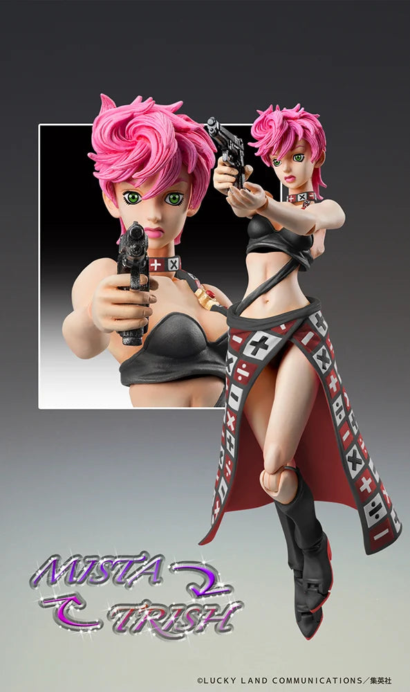 JoJo's Bizarre Adventure: Golden Wind - Trish Una (Black Ver) Chozokado Action Figure Medicos Entertainment