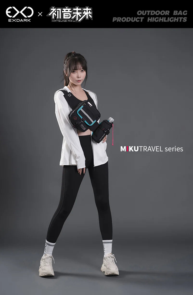 Hatsune Miku - Hatsune Miku Mikutravel Series Outdoor Belt Bag Moeyu