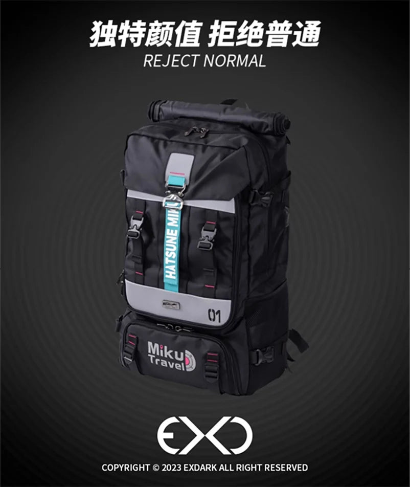 Hatsune Miku - Hatsune Miku Mikutravel Series Outdoor Hiking Backpack Moeyu