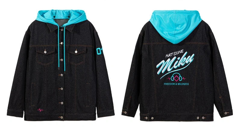 Hatsune Miku - Hatsune Miku 2021 Denim Jacket Outerwear Moeyu