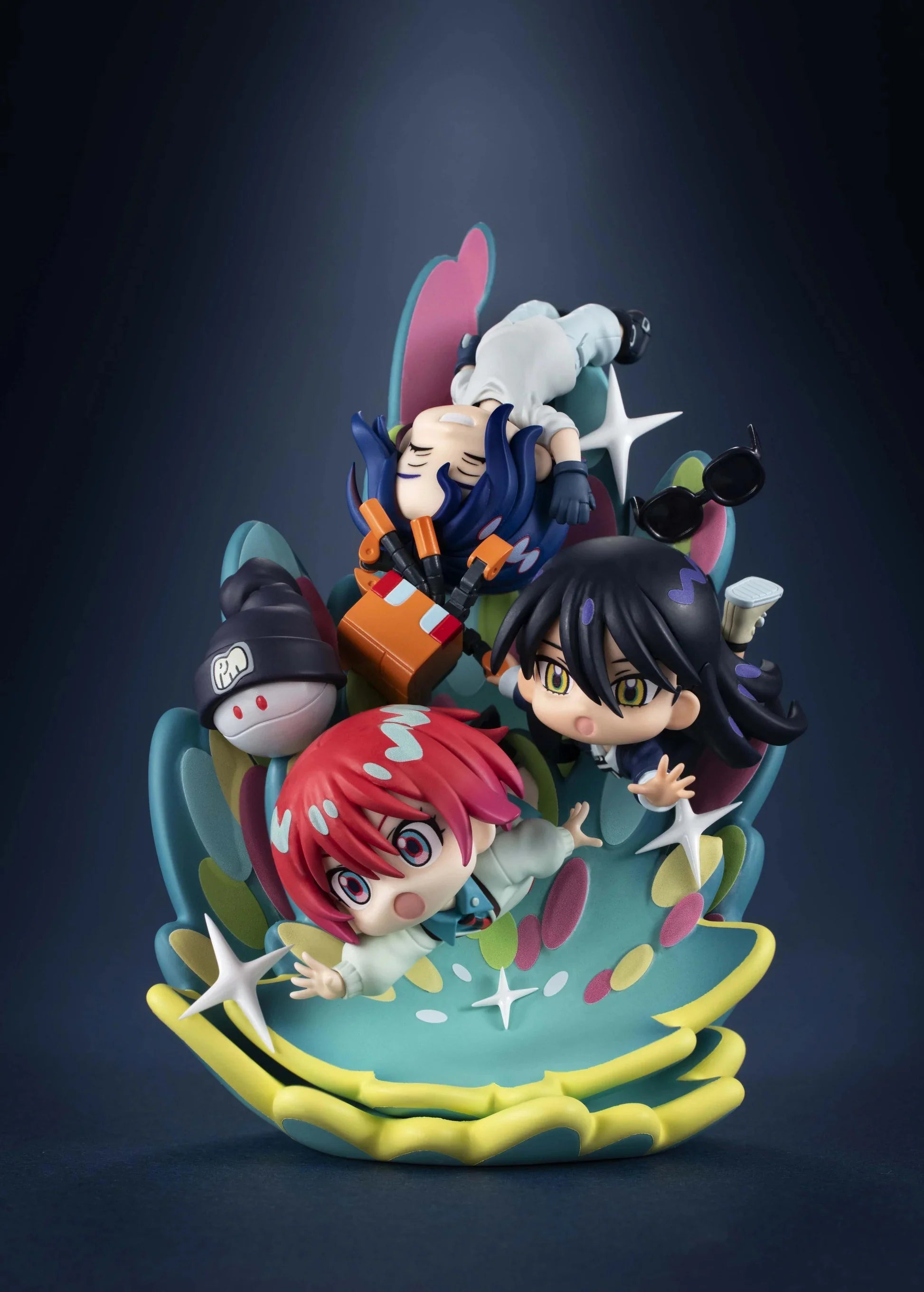 Mobile Suit Gundam GQuuuuuuX - Amate Yuzuriha & Nyaan & Shuji Ito Non Scale Figure Megahouse