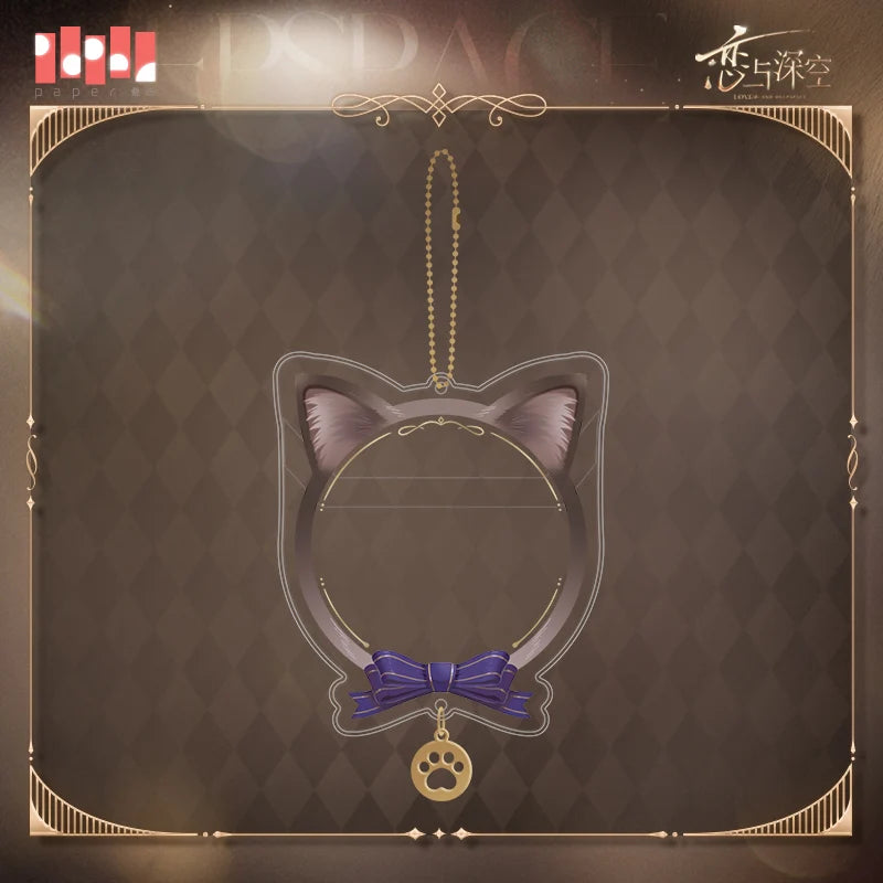 Love and Deepspace - Yes Cat Caretaker Series Badge Holder Charm InFold Games