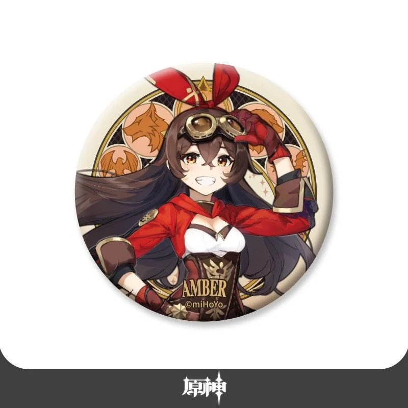 Genshin Impact - Mondstadt Collection Character Badges miHoYo