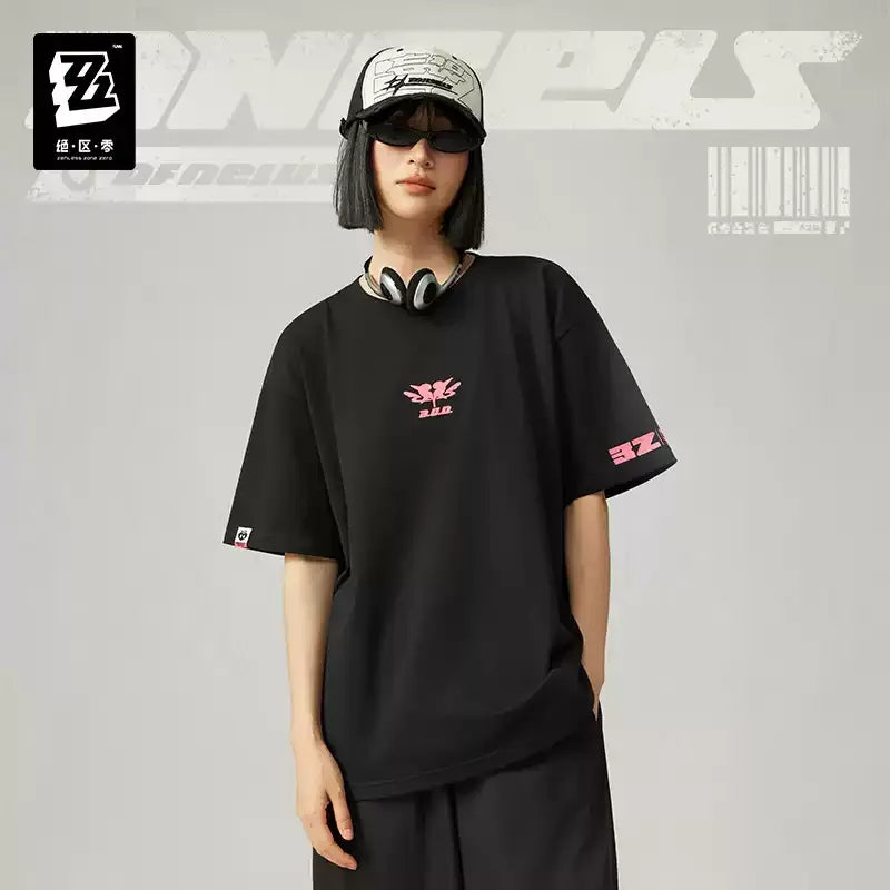 Zenless Zone Zero - Angels of Delusion Colorblock Printed T-shirt miHoYo