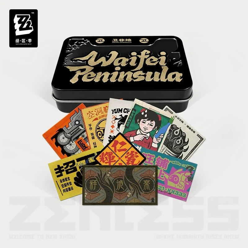 Zenless Zone Zero - WeiFei Peninsula Souvenir Series Commemorative Tin Box miHoYo