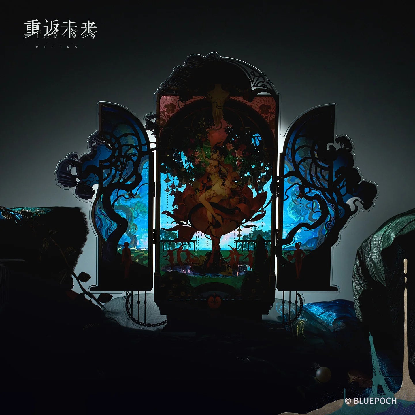 Reverse: 1999 - Anjo Nala Forbidden Fruit Garment Acrylic Stand BLUEPOCH