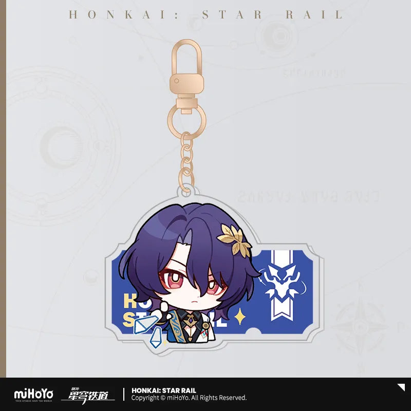 Honkai: Star Rail - Pom-Pom Gallery Sticker Keychain miHoYo