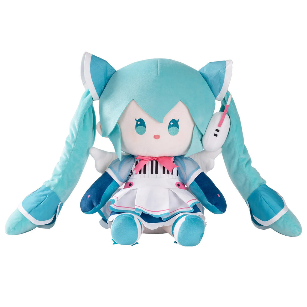 Hatsune Miku - Hatsune Miku Wings of the Synthwave Series Sitting Plushie Moeyu