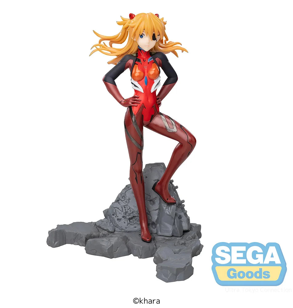 EVANGELION: 3.0+1.0 Thrice Upon a TimeN - Asuka Shikinami Langley (30th Anniversary Ver.) Prize Figure SEGA