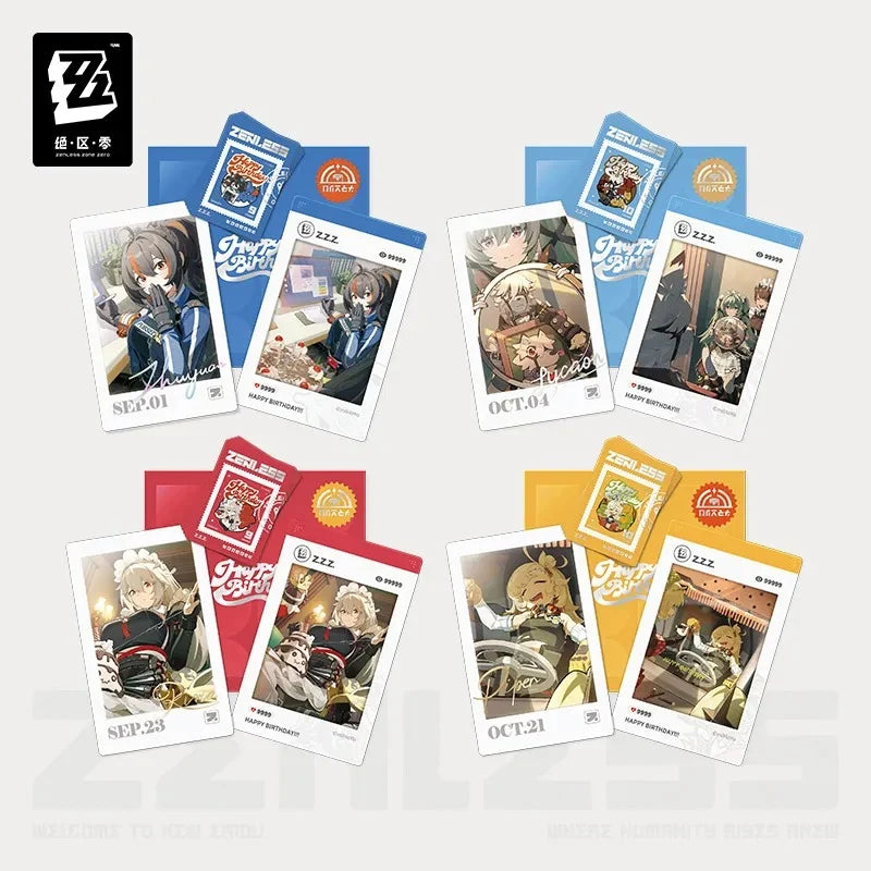Zenless Zone Zero - Birthday Commemorative Card Set Vol.1 miHoYo