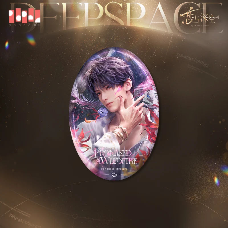 Love and Deepspace - Fondness Treasure Series Badge InFold Games