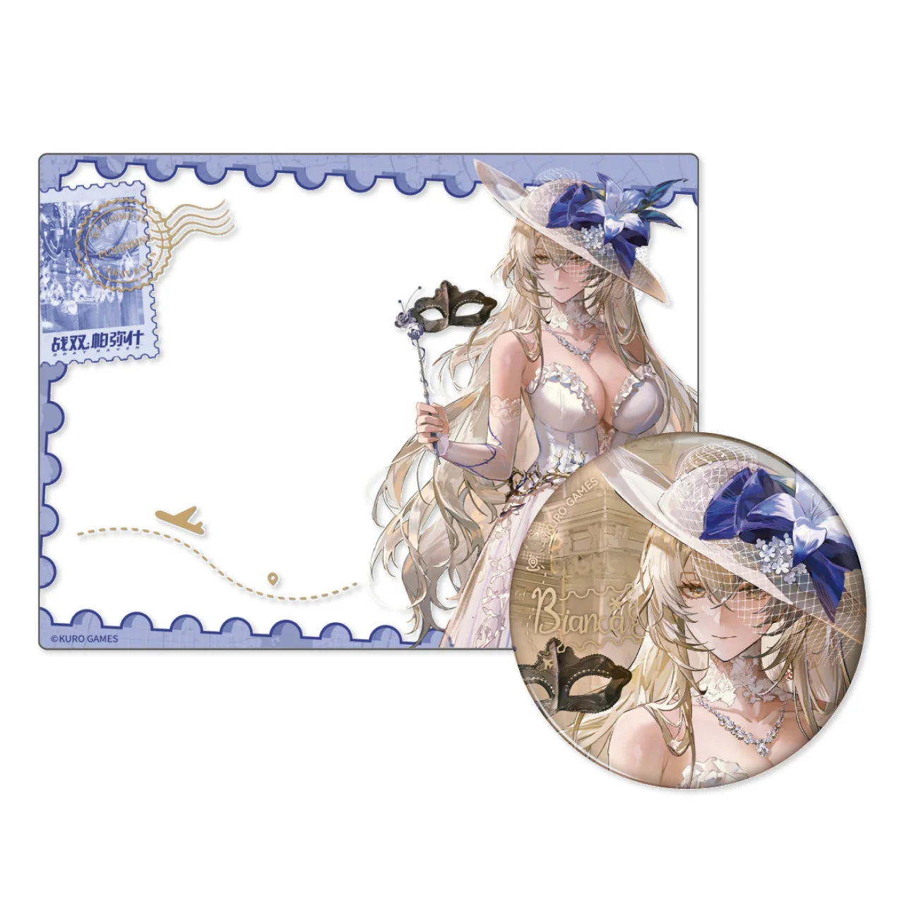 Punishing: Gray Raven - Echoes of Elsewhere 6th Anniversary Badge Transparent Card Set KURO GAMES