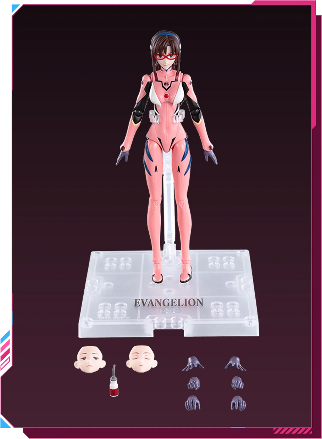 Evangelion - Mari Makinami Illustrious Fantastics Series Action Figure Blokees