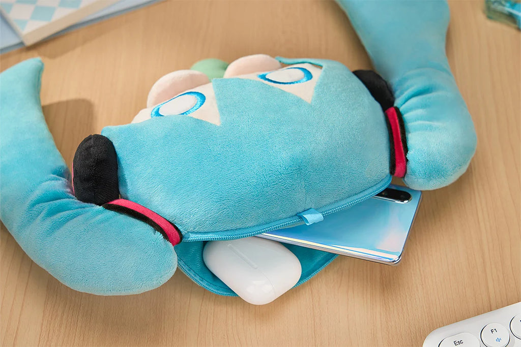 Hatsune Miku - Hatsune Miku Fluffy Series Plushie Pouch Good Smile Company