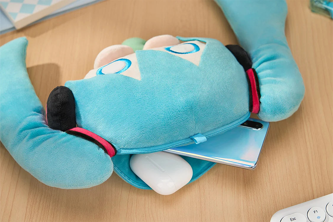 Hatsune Miku - Hatsune Miku Fluffy Series Plushie Pouch Good Smile Company