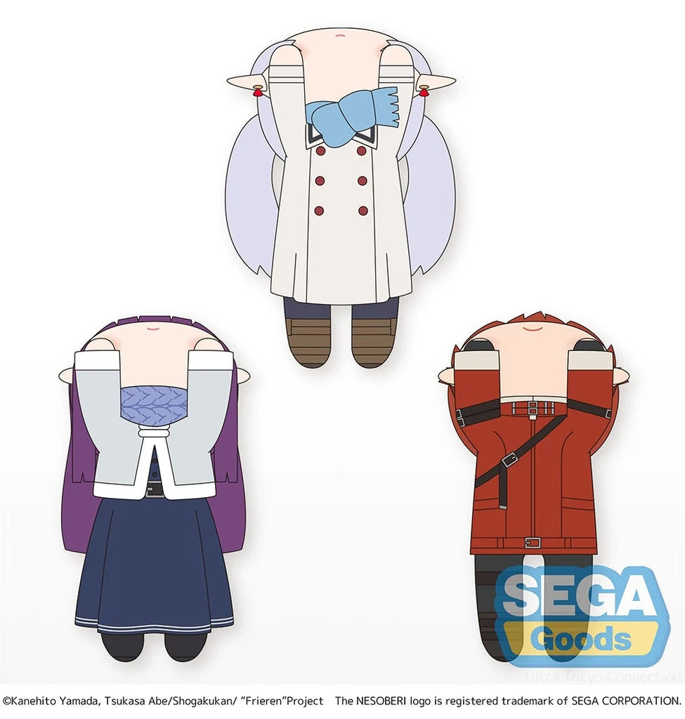 Frieren: Beyond Journey's End - Frieren & Fern & Stark (Winter Clothes Ver.) NESOBERI (EX) Plushie SEGA