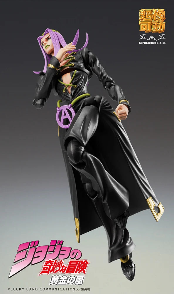 JoJo's Bizarre Adventure: Golden Wind - Leone Abbacchio (BLACK Ver.) Super Action Figure Medicos Entertainments
