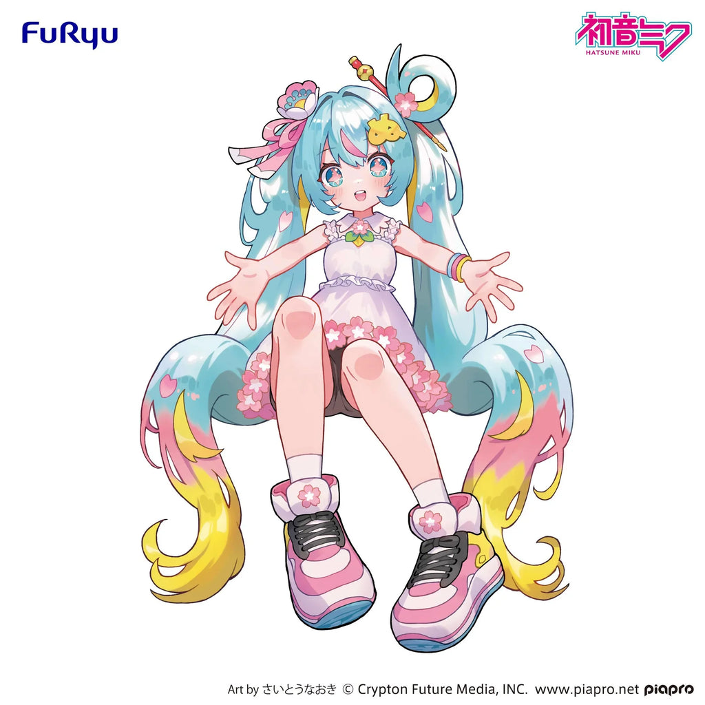 Hatsune Miku - Hatsune Miku (10th Anniversary Ver.) Noodle Stopper Figure FuRyu Corporation