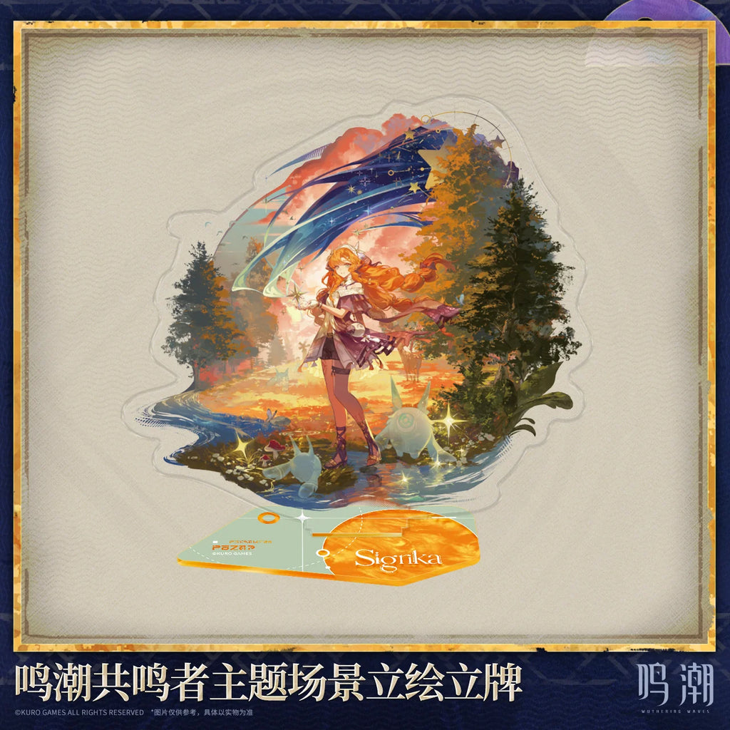 Wuthering Waves - Sigrika Resonator Themed Panoramic Splash Art Standee KURO GAMES