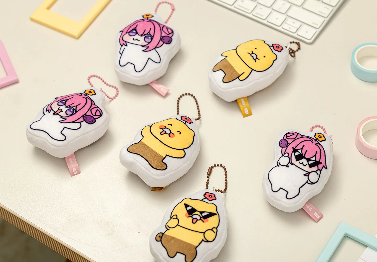 Goddess of Victory: Nikke - Doro＆Choonsik KAKAO FRIENDS Collab Series Keychain Blind Box GNF TOYZ