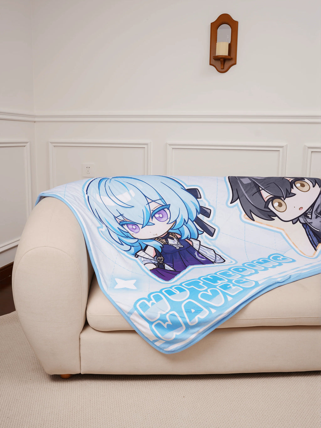 Wuthering Waves - Focused Freeze Series Chibi Character Blanket Karasumaya