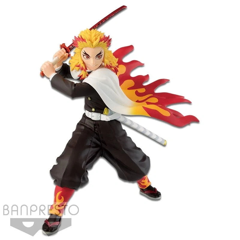 Demon Slayer: Kimetsu No Yaiba - Kyojuro Rengoku Vibration Stars (Version B) Prize Figure Banpresto