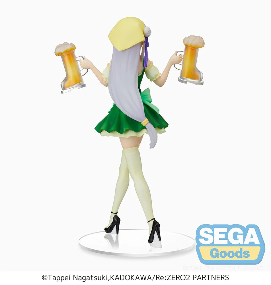 Re:ZERO Starting Life in Another World - Emilia(Oktoberfest Ver.) SPM Prize Figure SEGA