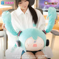 Hatsune Miku - Carefree Daily Series Throw Pillow Moeyu
