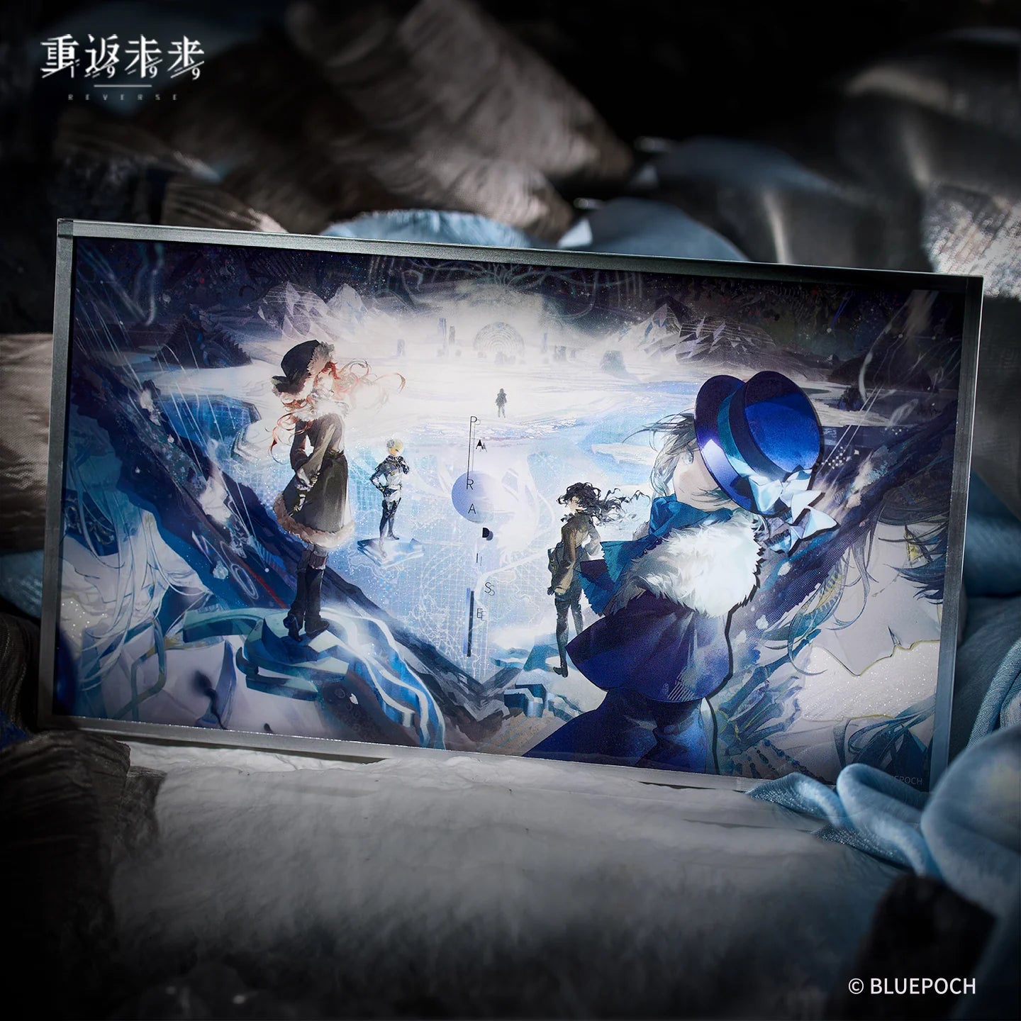 Reverse: 1999 - Antarctic Overlook Acrylic Shikishi Board BLUEPOCH