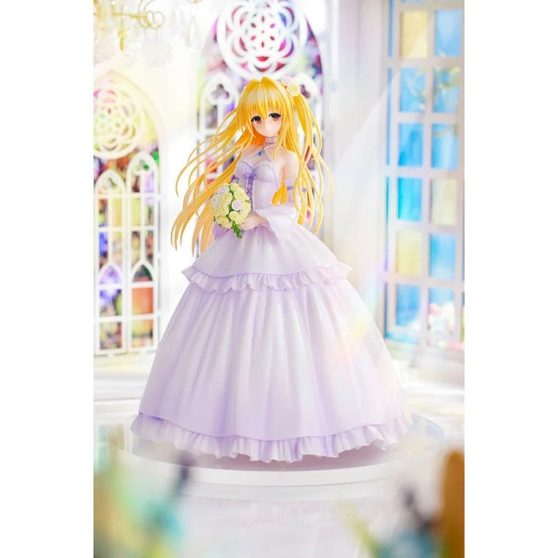 To LOVE-Ru Darkness - Golden Darkness (Wedding Dress Ver.) 1/7 Scale Figure Kadokawa