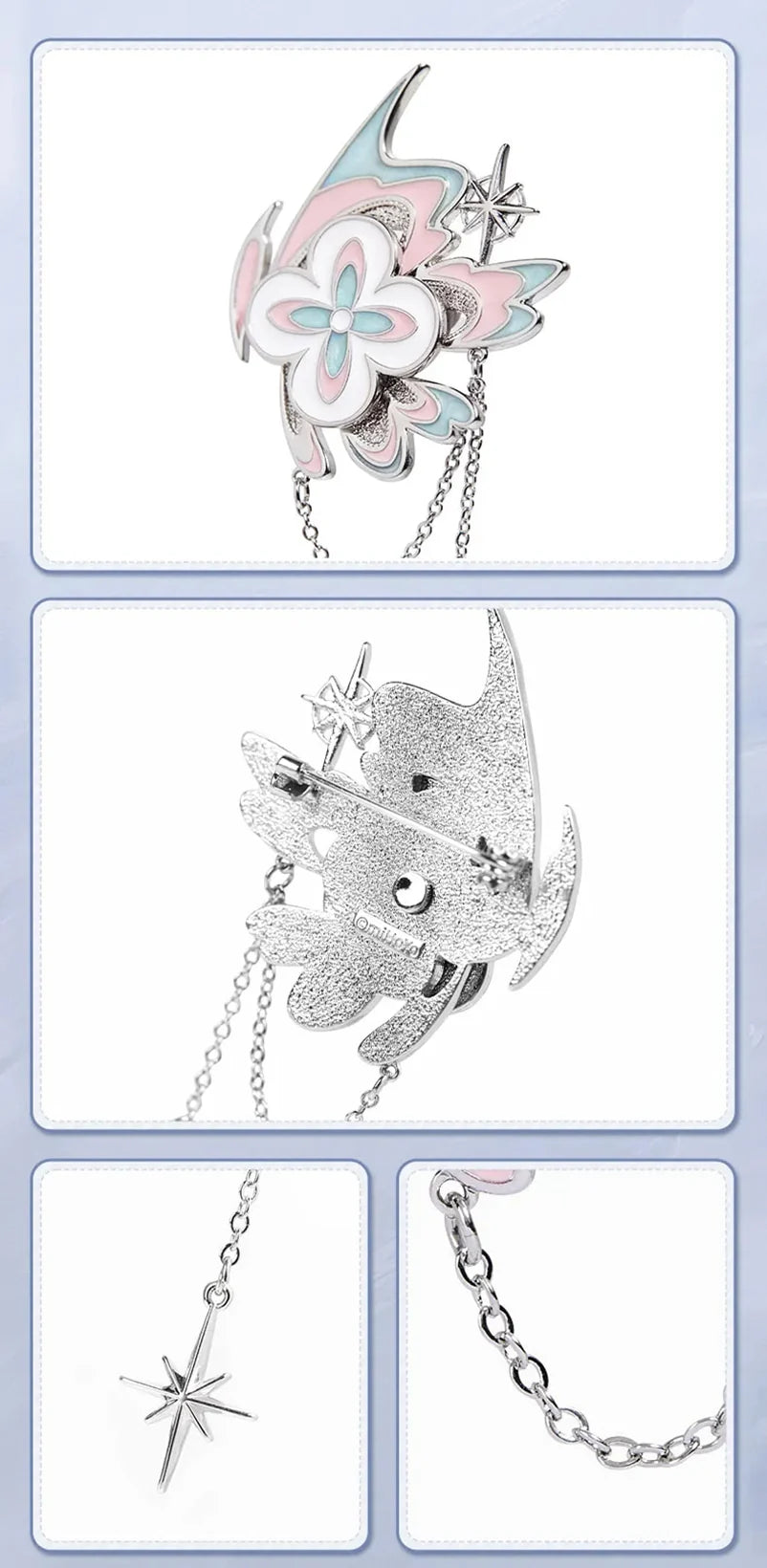 Honkai: Star Rail - March 7th Impression Series Brooch & Necklace miHoYo