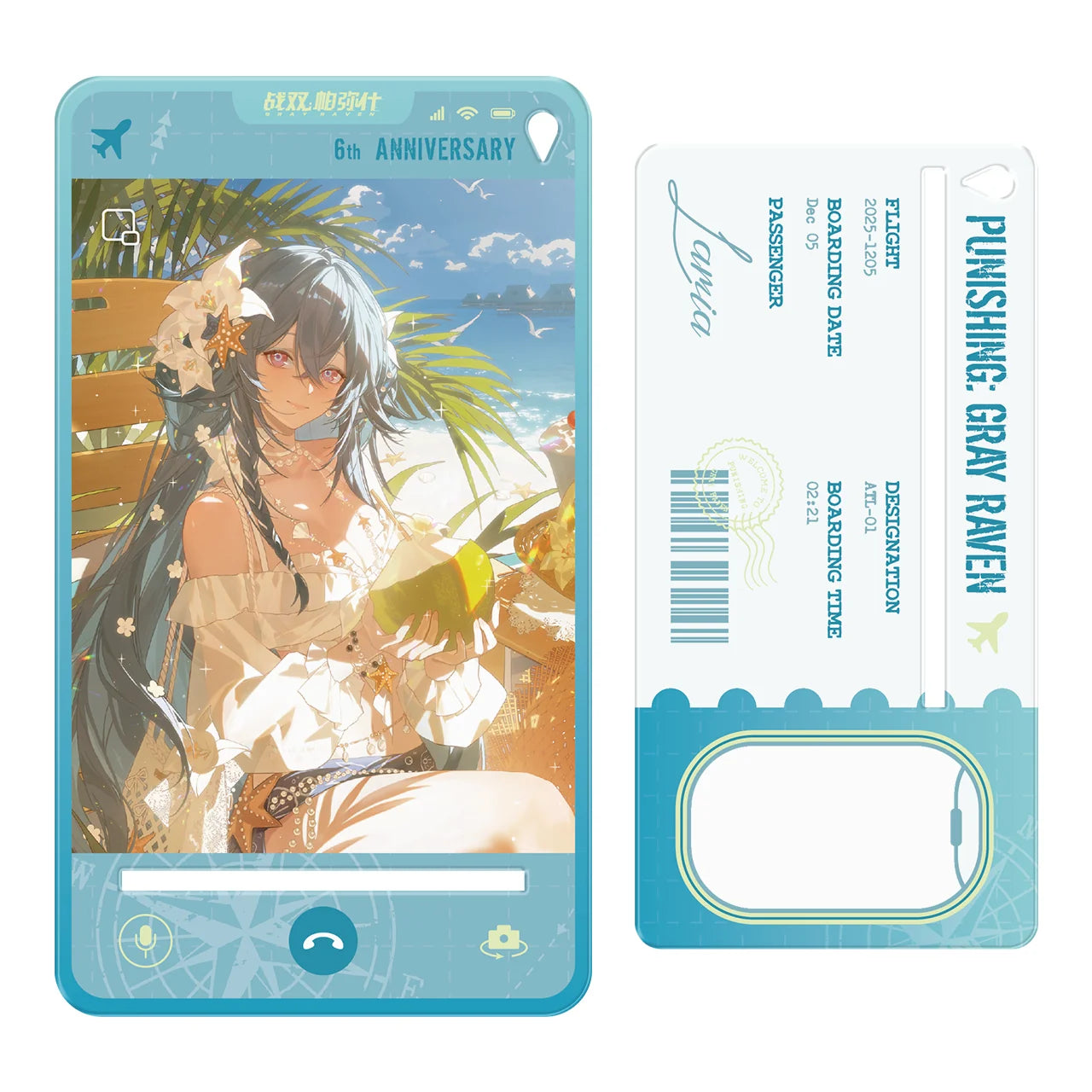 Punishing: Gray Raven - Echoes of Elsewhere 6th Anniversary Display Standee KURO GAMES