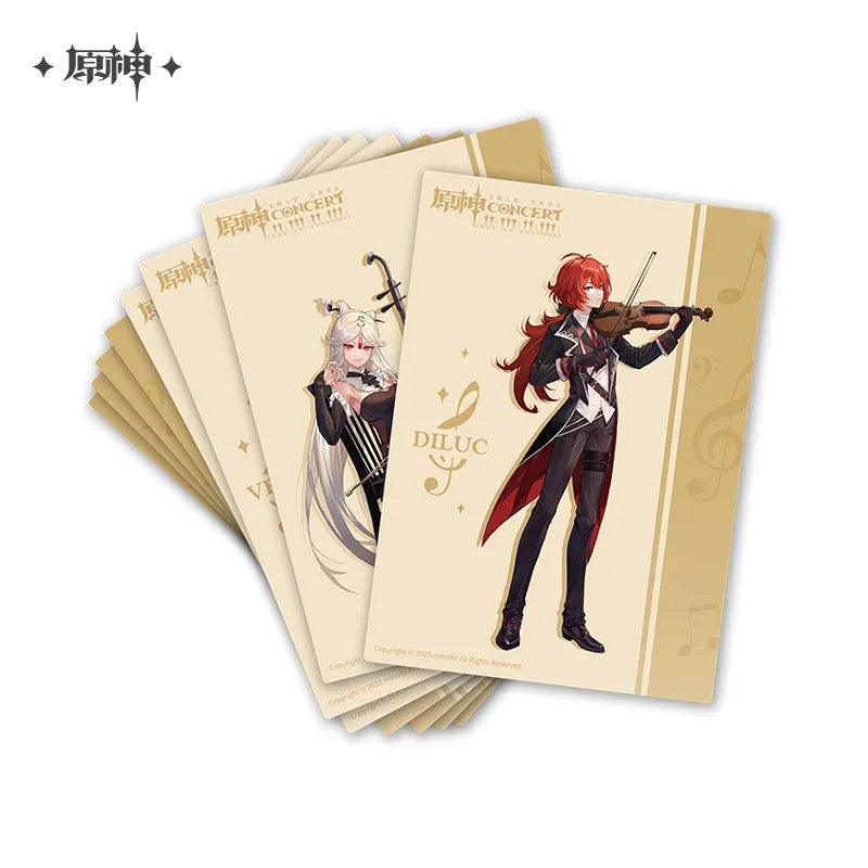 Genshin Impact - Genshin Concert 2021 Postcard Set miHoYo