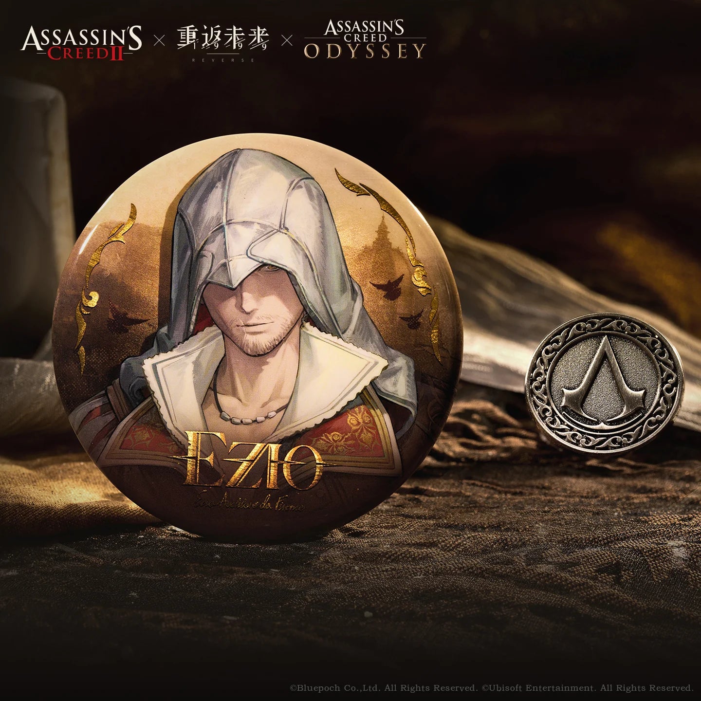 Reverse: 1999 - Assassin's Creed Themed Badge Set BLUEPOCH