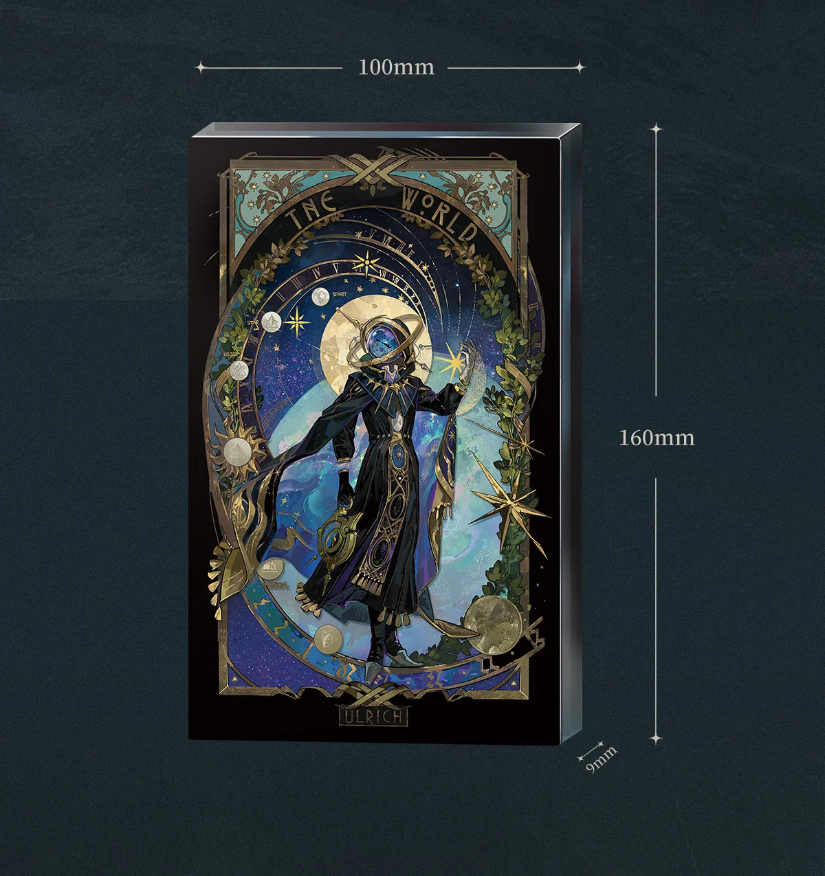 Reverse: 1999 - Ulrich A Glimpse of the Cosmos Quicksand Acrylic Stand BLUEPOCH