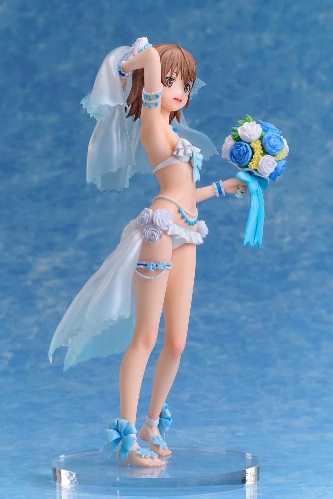 A Certain Scientific Railgun T - Mikoto Misaka (Wedding Swimsuit Ver) 1/7 Scale Figure A･DIMENSION