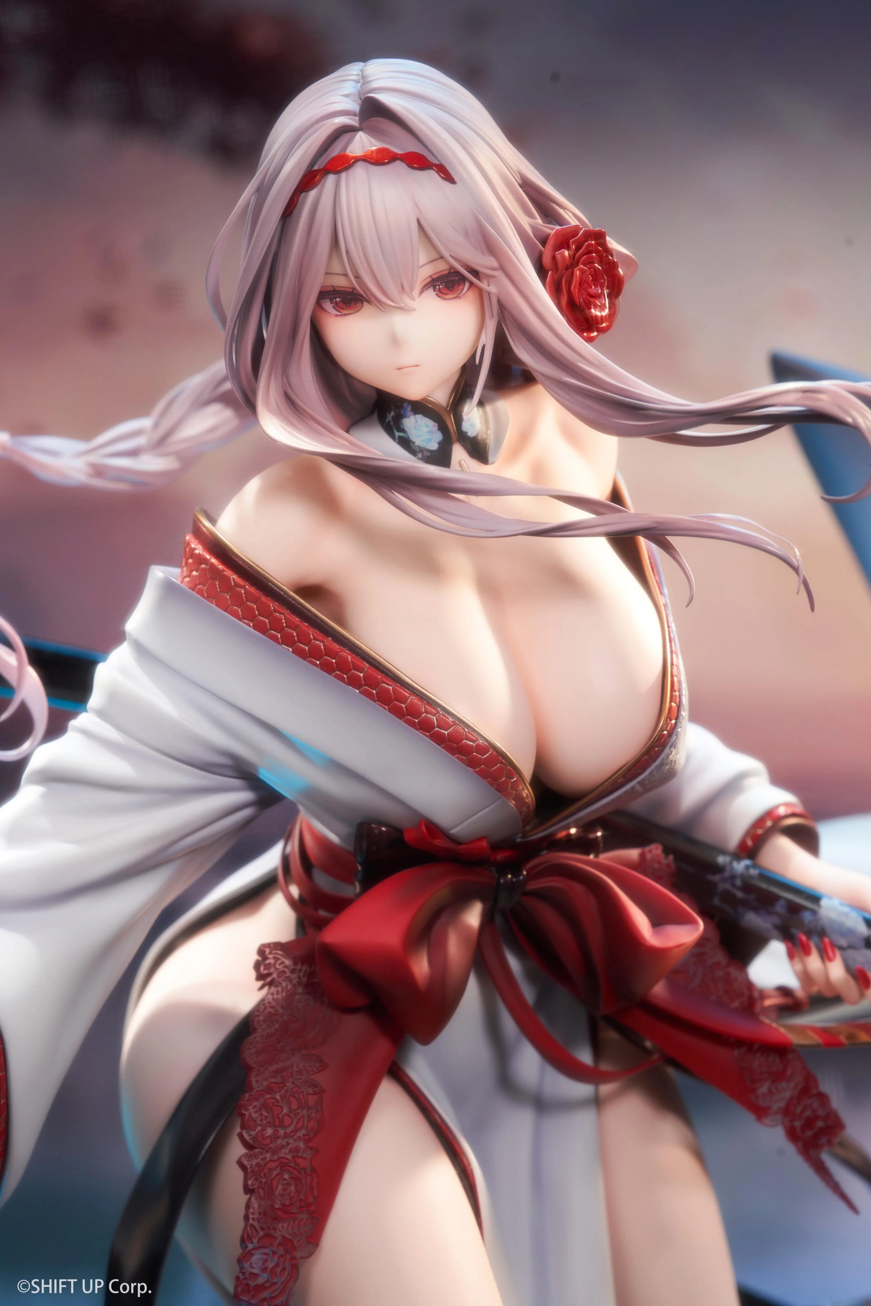 Goddess of Victory: Nikke - Scarlet: Black Shadow (Longing Flower Ver) 1/4 Scale Figure Hobbysakura