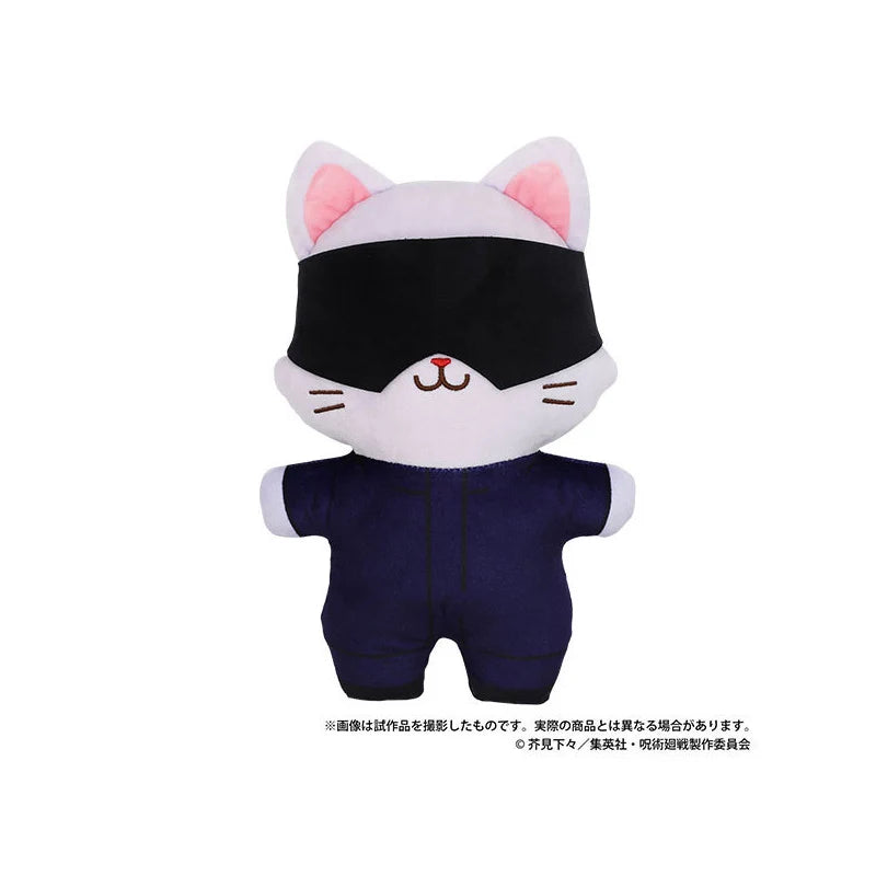 Jujutsu Kaisen - Itadori Yuji & Fushiguro Megumi & Kugisaki Nobara & Nanami Kento & Gojo Satoru with Eye Mask Plushie Movic