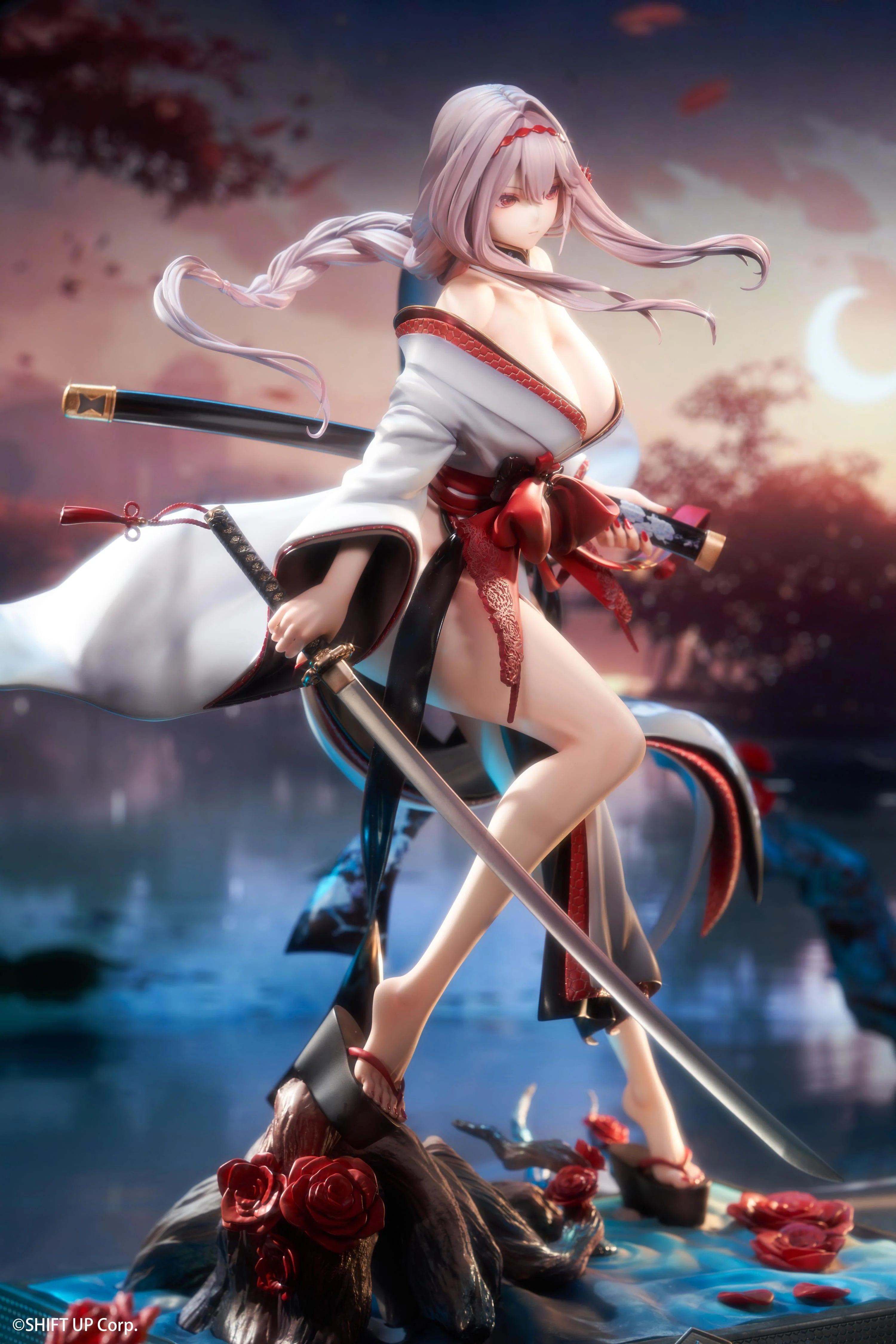 Goddess of Victory: Nikke - Scarlet: Black Shadow (Longing Flower Ver) 1/4 Scale Figure Hobbysakura